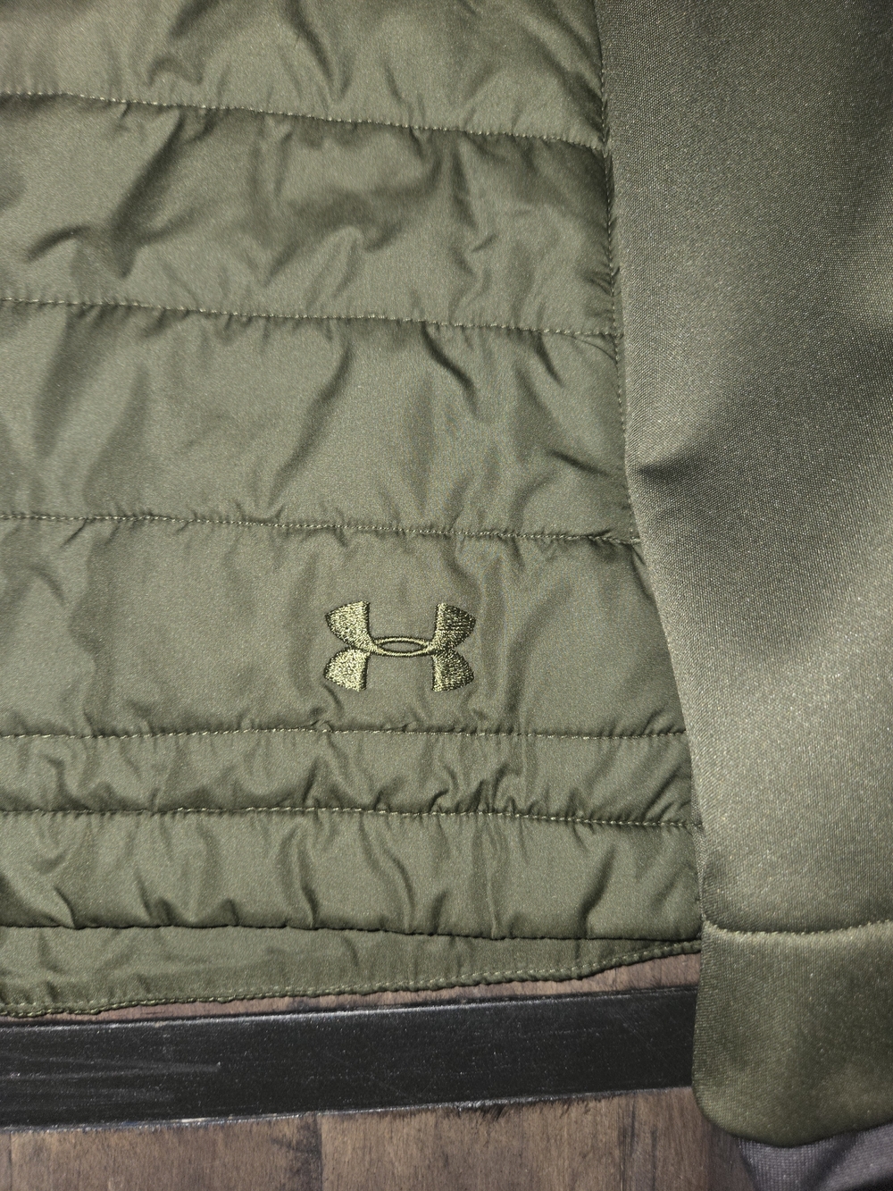 Under Armour storm lightweight hooded storm jacket full zip green Large - Picture 2 of 7